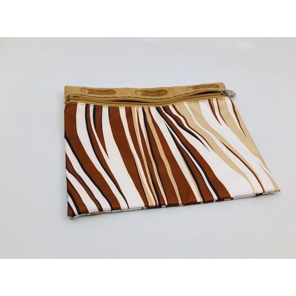 Vintage LeSportSac Vinyl Pouch Small - Picture 1 of 7